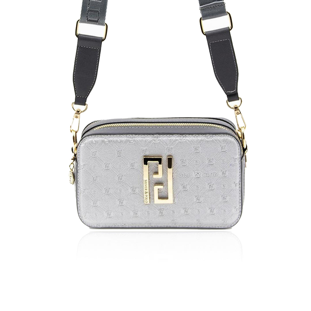 Silver & Polo SP1078 Logolu Kadın Çapraz Çantası