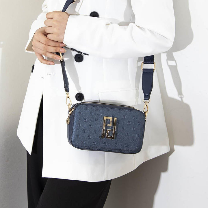 Silver & Polo SP1078 Logolu Kadın Çapraz Çantası