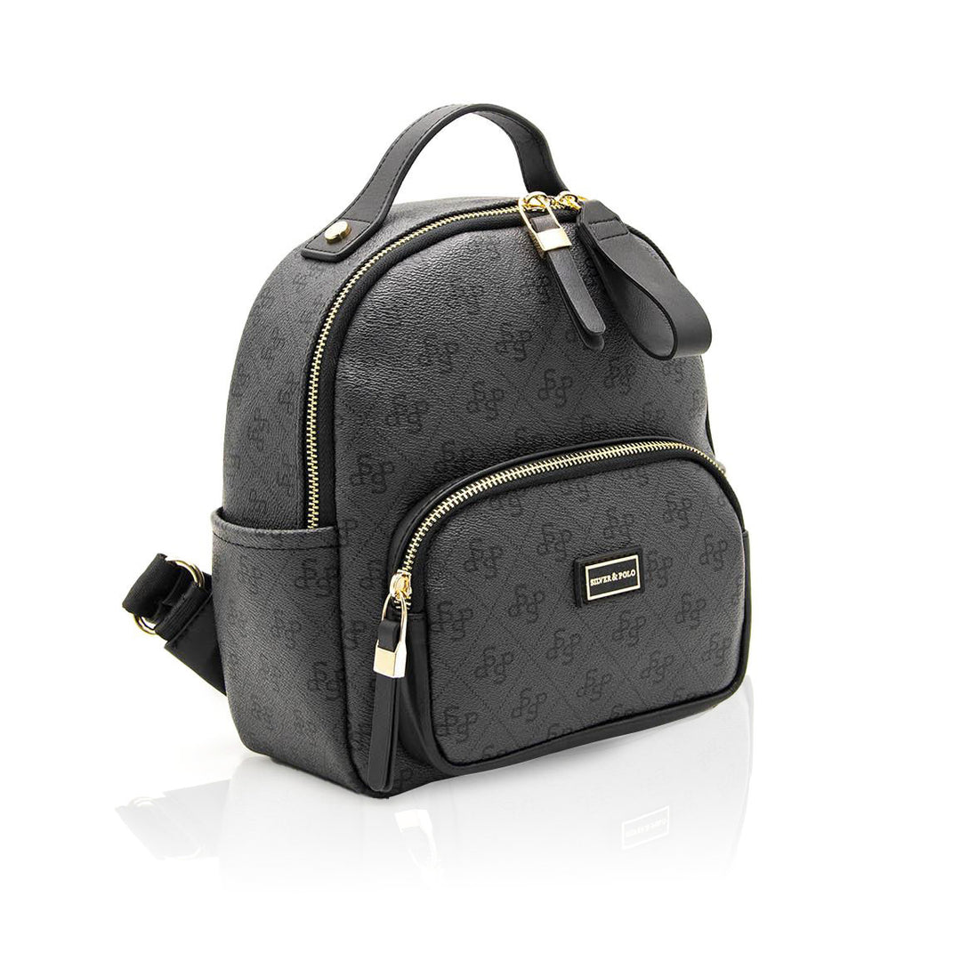 Silver & Polo SP1130 Monogram Kadın Sırt Çantası