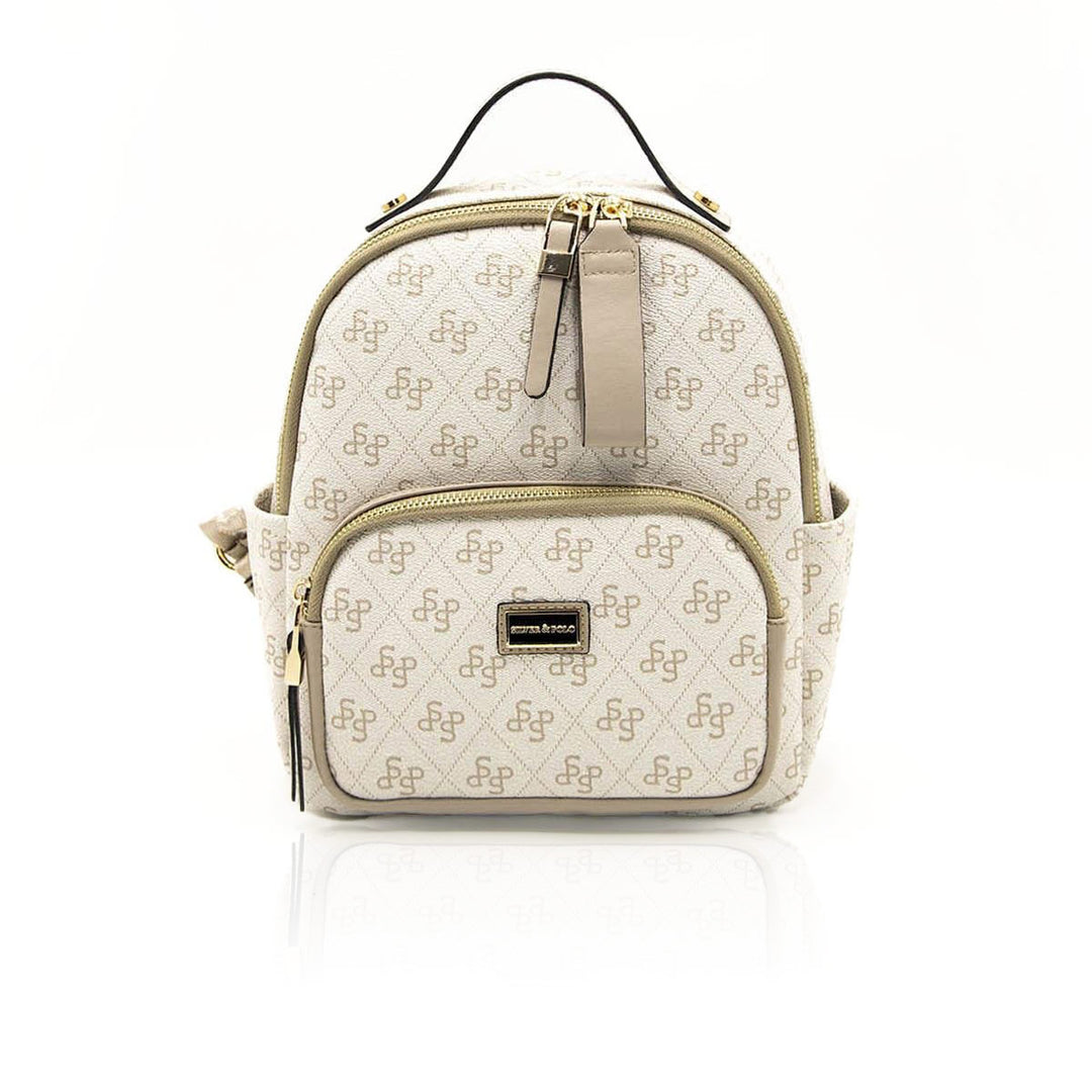 Silver & Polo SP1130 Monogram Kadın Sırt Çantası