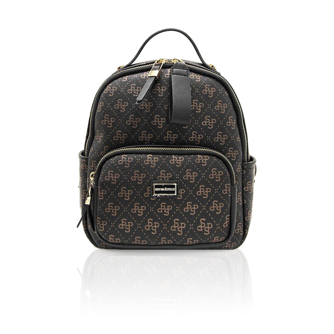 Silver & Polo SP1130 Monogram Kadın Sırt Çantası