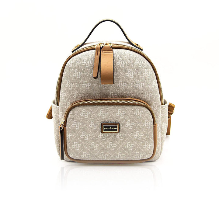 Silver & Polo SP1130 Monogram Kadın Sırt Çantası