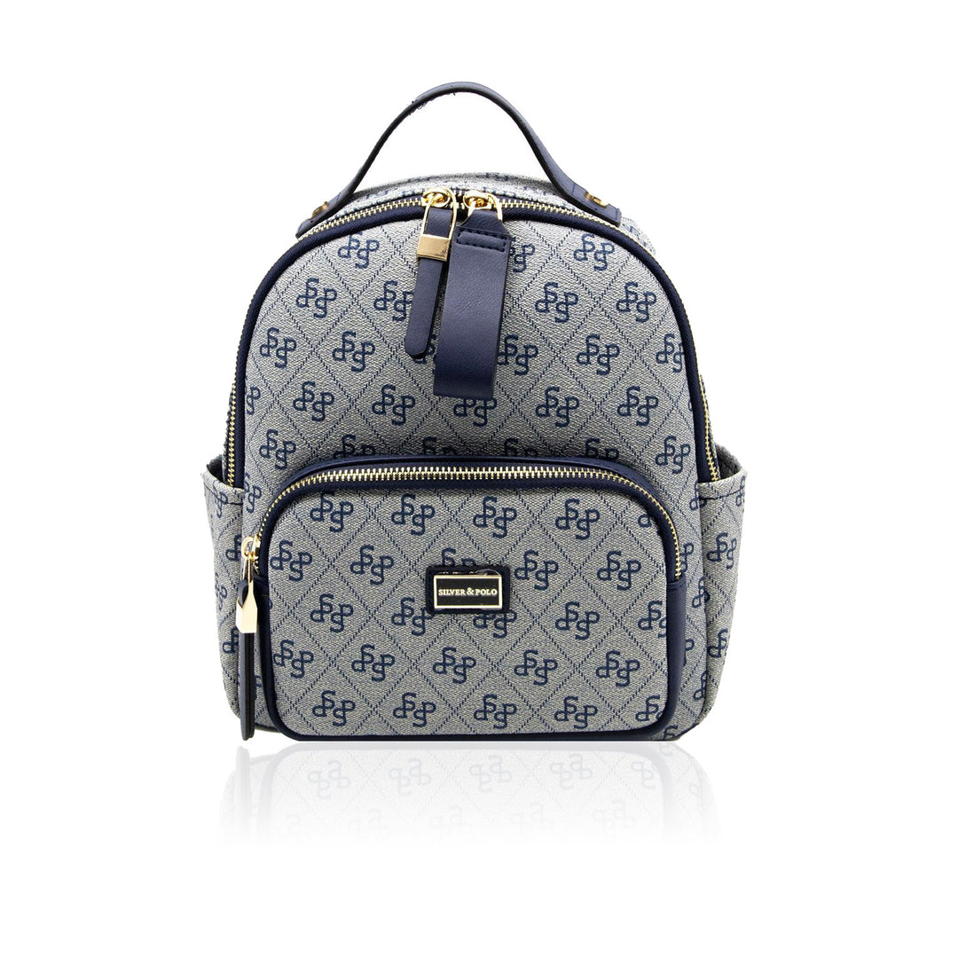 Silver & Polo SP1130 Monogram Kadın Sırt Çantası