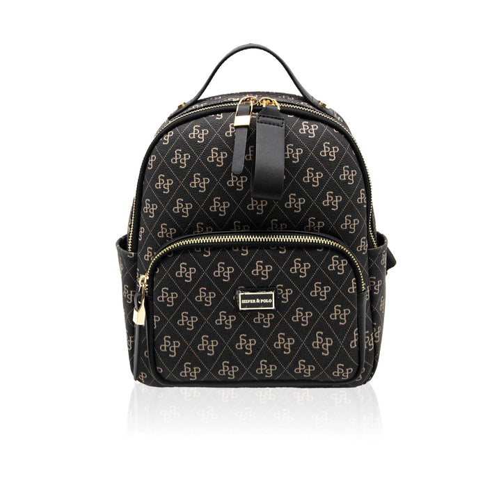 Silver & Polo SP1130 Monogram Kadın Sırt Çantası