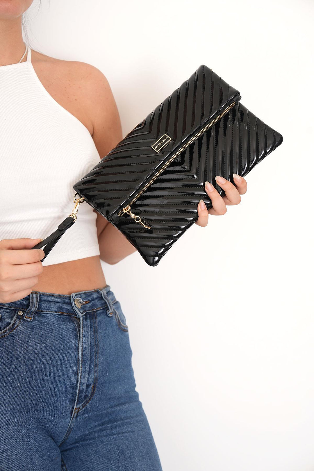 Silver & Polo SP1134 Kapitone Kadın Portföy & Clutch Çanta