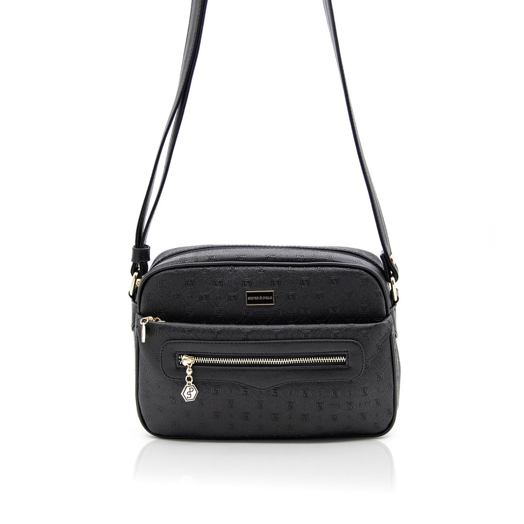 Silver & Polo SP491 Logolu Kadın Çapraz Çantası