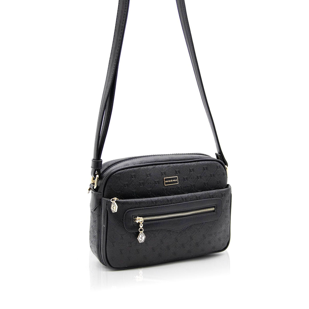Silver & Polo SP491 Logolu Kadın Çapraz Çantası