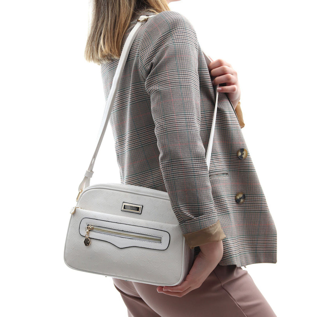 Silver & Polo SP491 Logolu Kadın Çapraz Çantası