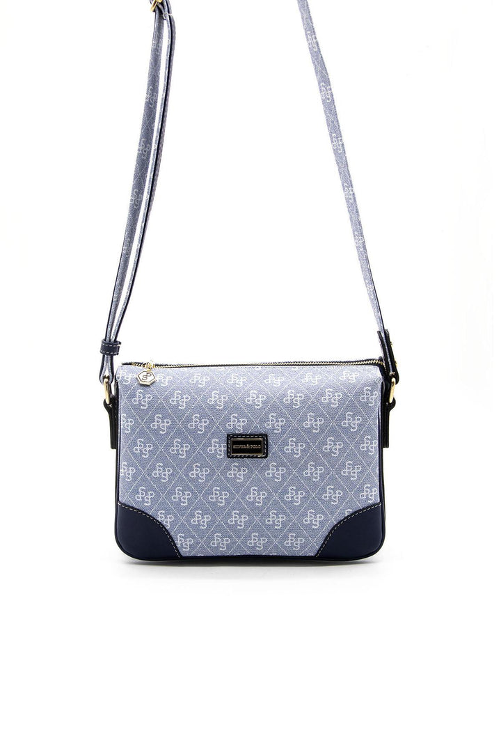 Silver & Polo SP784 Monogram Kadın Çapraz Çantası