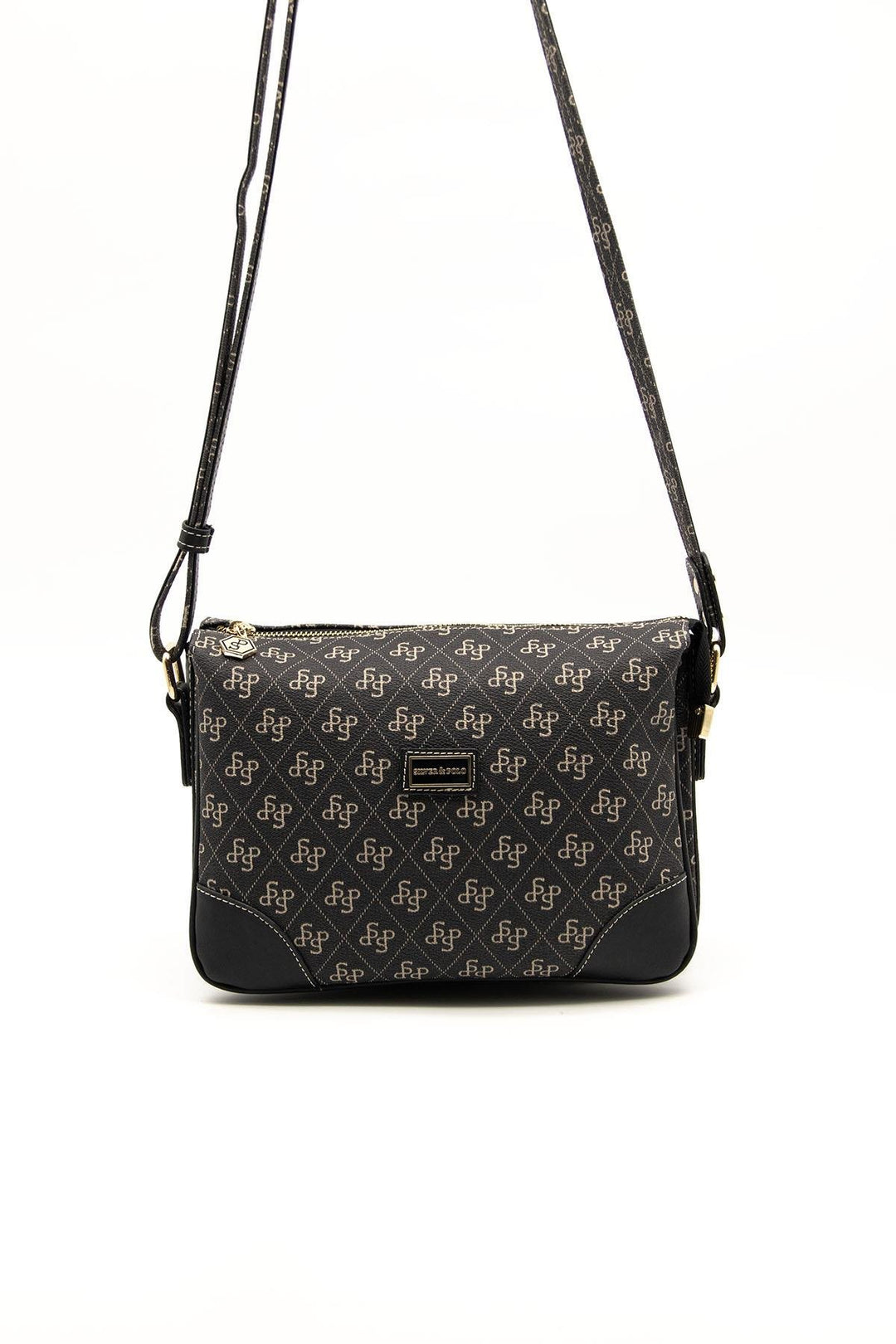 Silver & Polo SP784 Monogram Kadın Çapraz Çantası