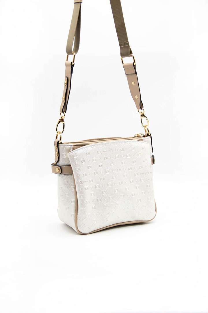 Silver & Polo SP884 Logolu Kadın Çapraz Çanta ve Omuz Çantası