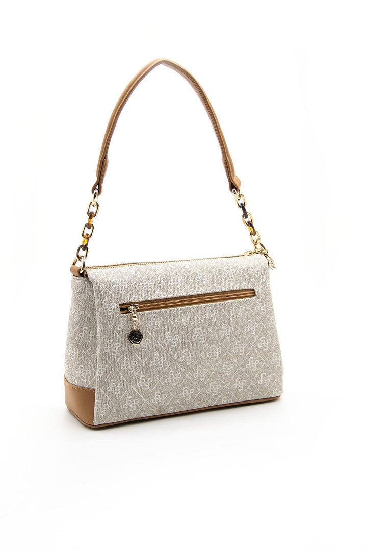 Silver & Polo SP910 Monogram Kadın Omuz Çantası