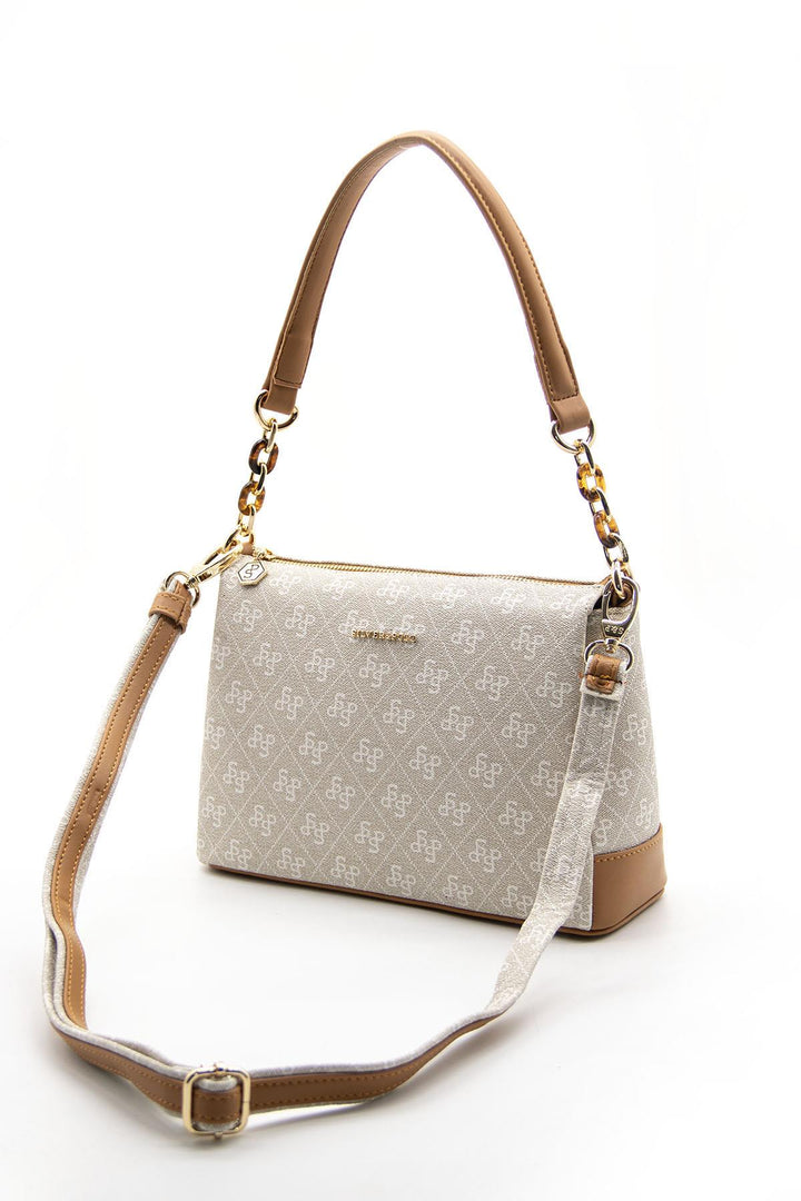 Silver & Polo SP910 Monogram Kadın Omuz Çantası
