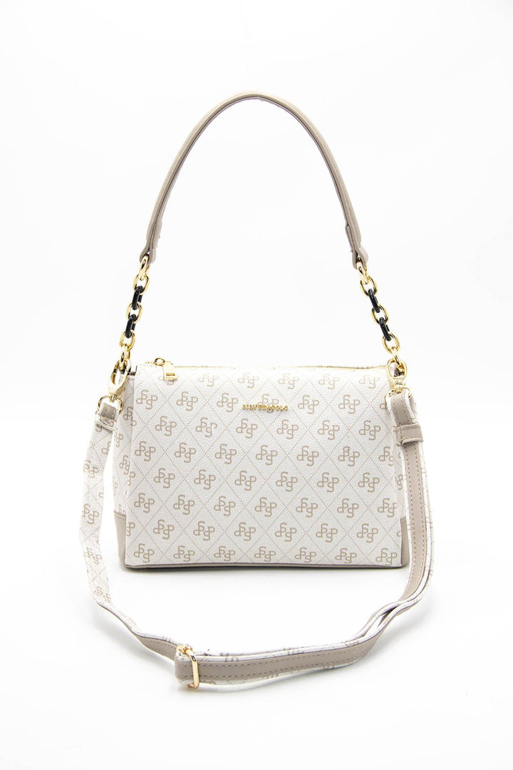 Silver & Polo SP910 Monogram Kadın Omuz Çantası