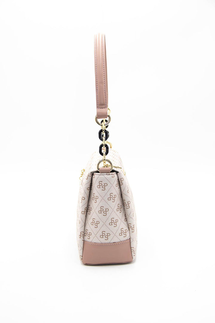 Silver & Polo SP910 Monogram Kadın Omuz Çantası