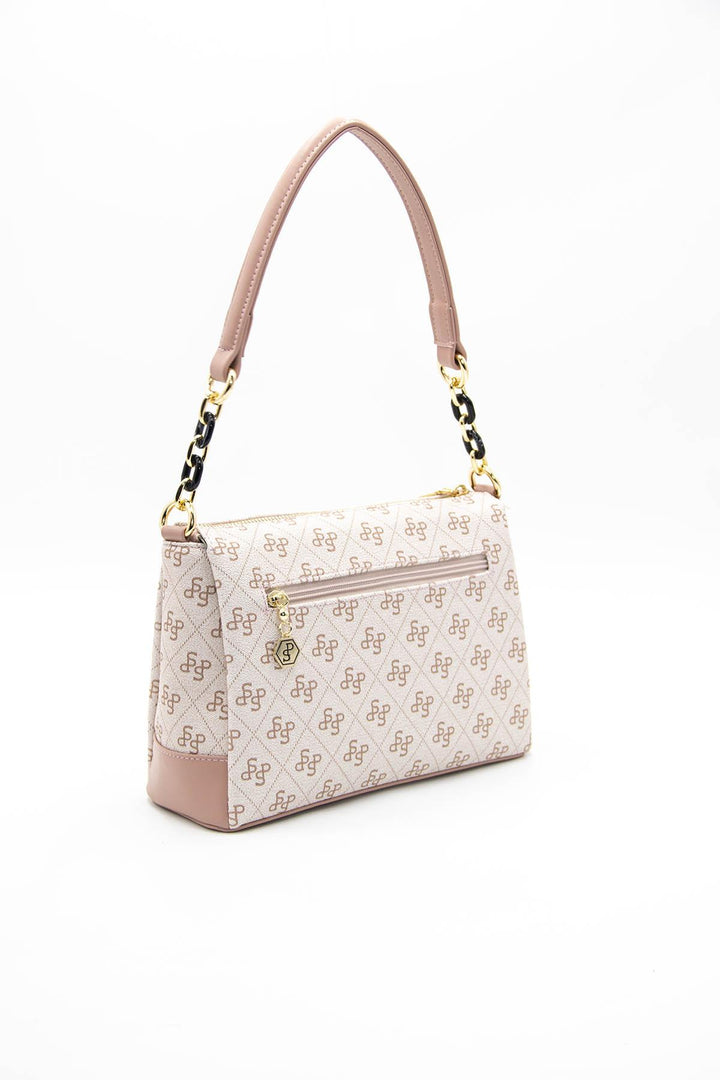 Silver & Polo SP910 Monogram Kadın Omuz Çantası