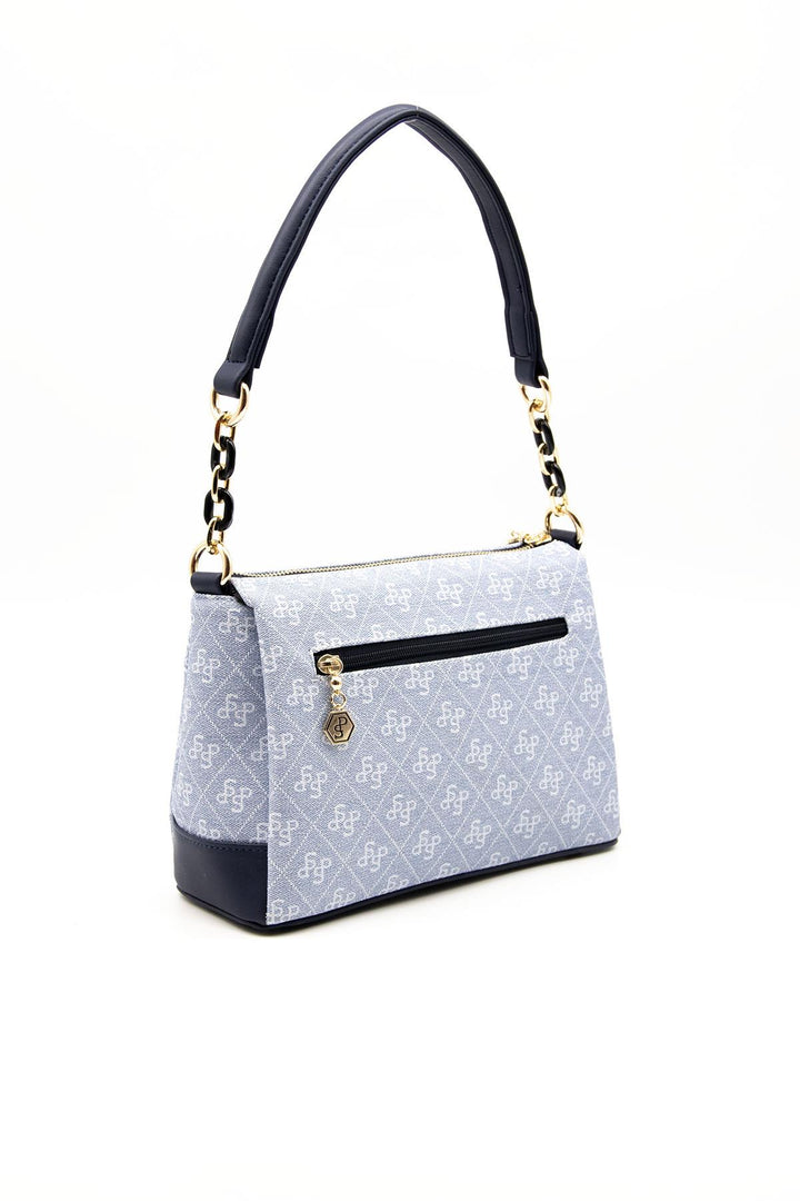 Silver & Polo SP910 Monogram Kadın Omuz Çantası