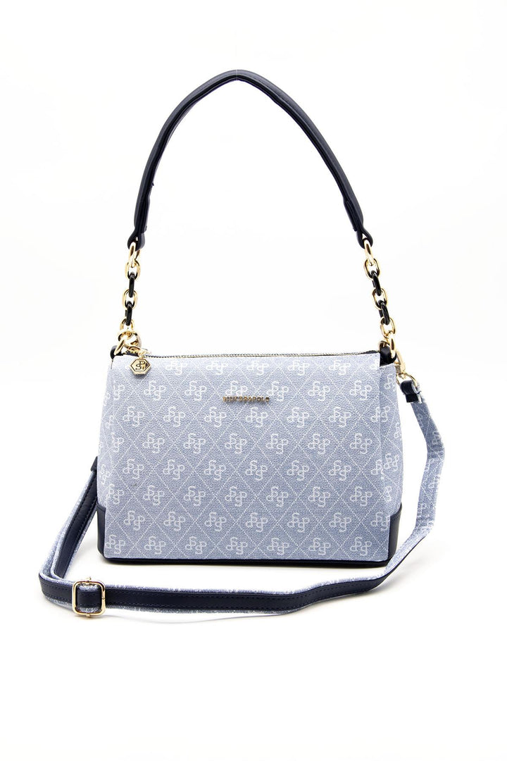 Silver & Polo SP910 Monogram Kadın Omuz Çantası
