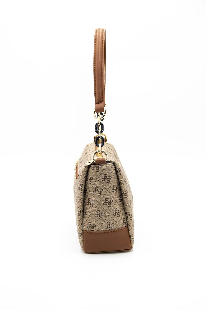 Silver & Polo SP910 Monogram Kadın Omuz Çantası