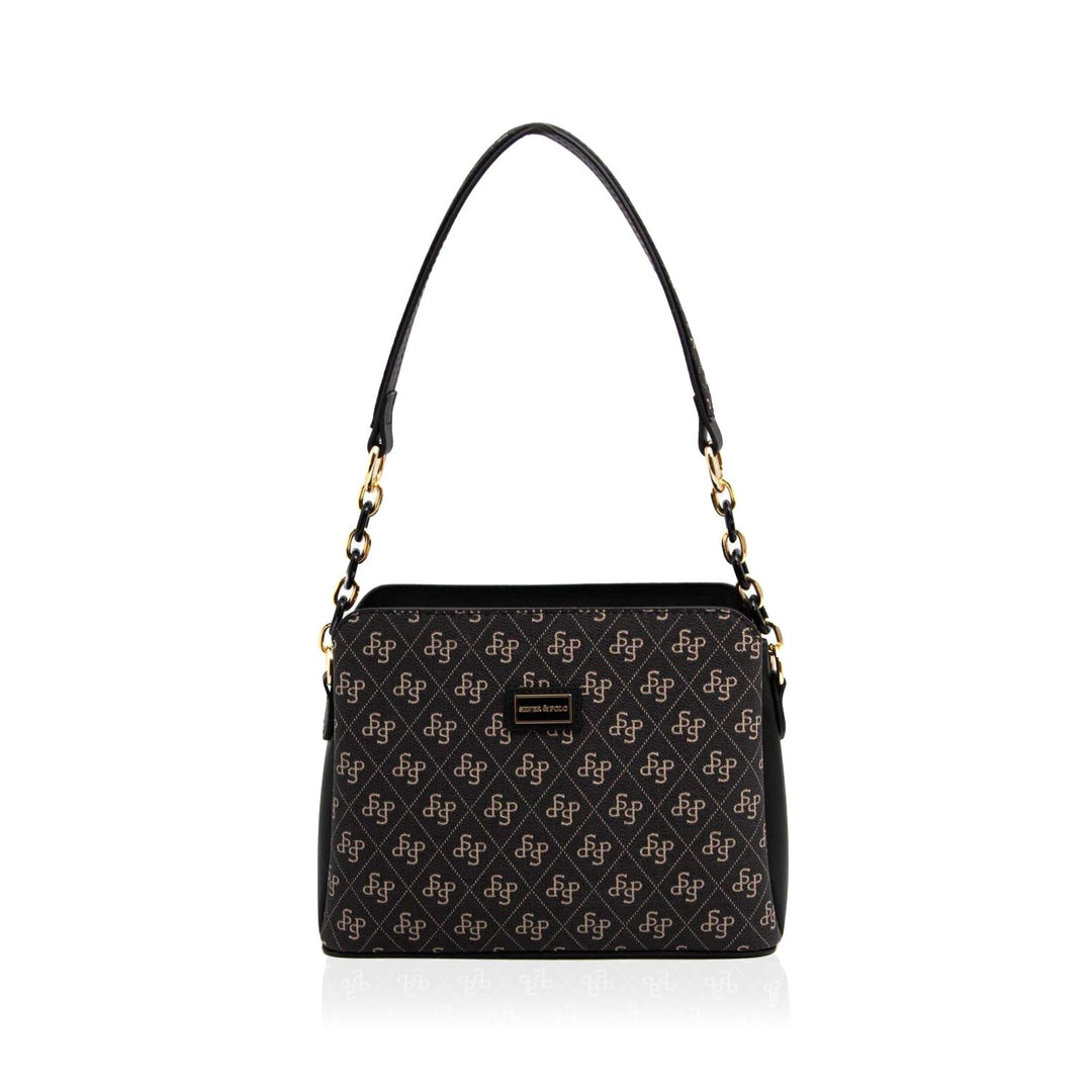 Silver & Polo SP937 Monogram Kadın Omuz Çantası