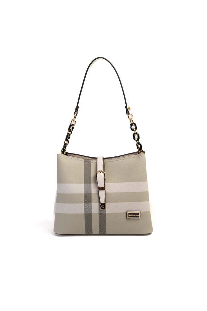 Silver & Polo SP974 Ekose Kadın Omuz Çantası