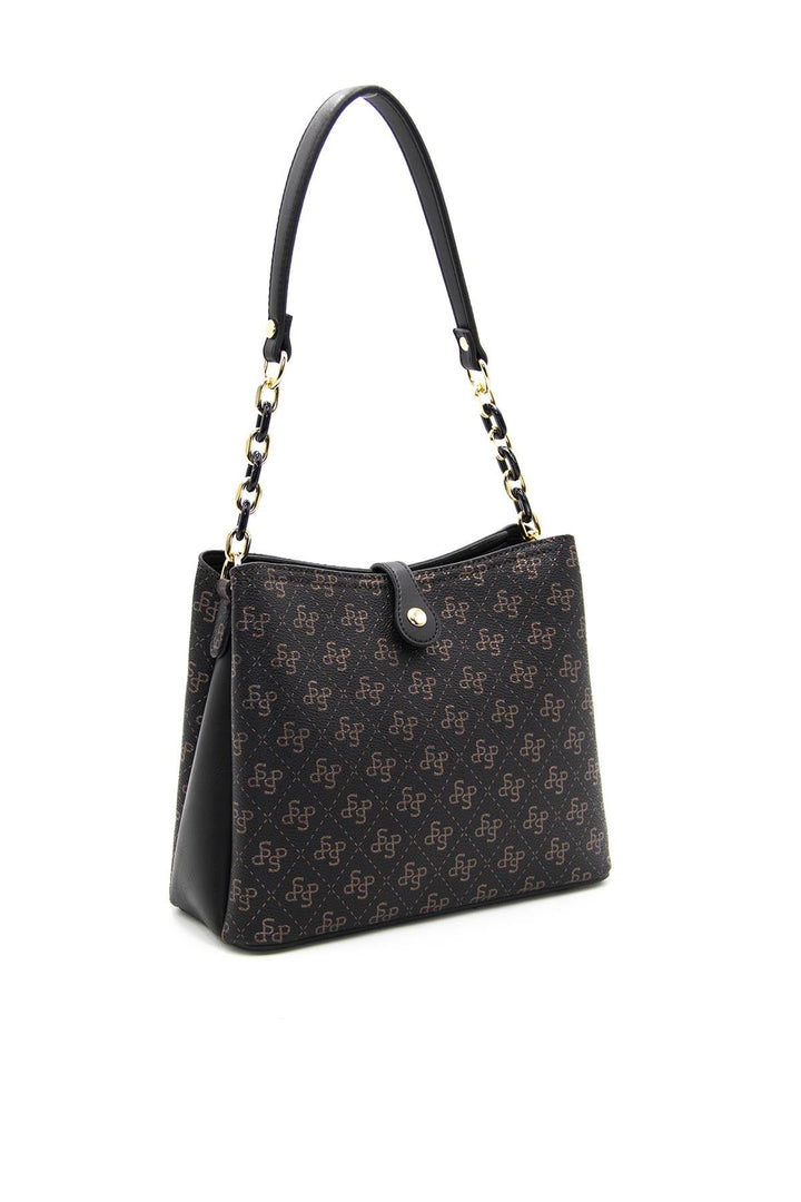 Silver & Polo SP974 Monogram Kadın Omuz Çantası
