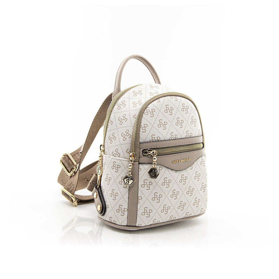 Silver & Polo SP983 Monogram Kadın Sırt Çantası