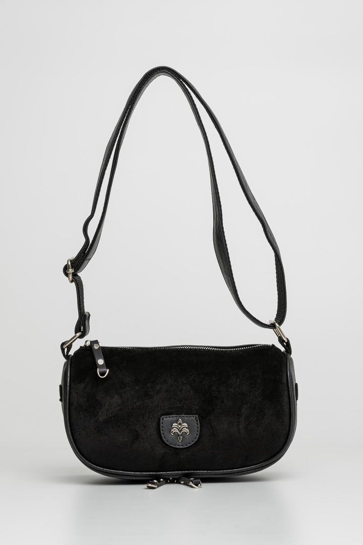 Sympathy-S Kadın Hakiki Süet Çapraz Çanta