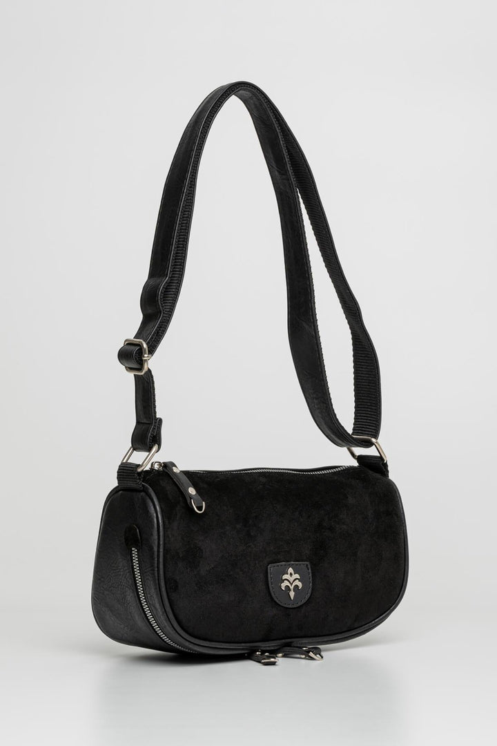Sympathy-S Kadın Hakiki Süet Çapraz Çanta