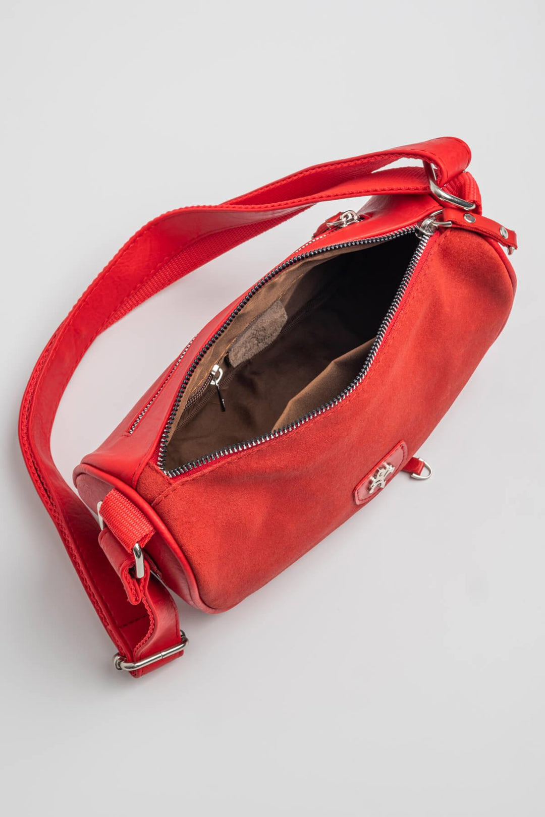 Sympathy-S Kadın Hakiki Süet Çapraz Çanta