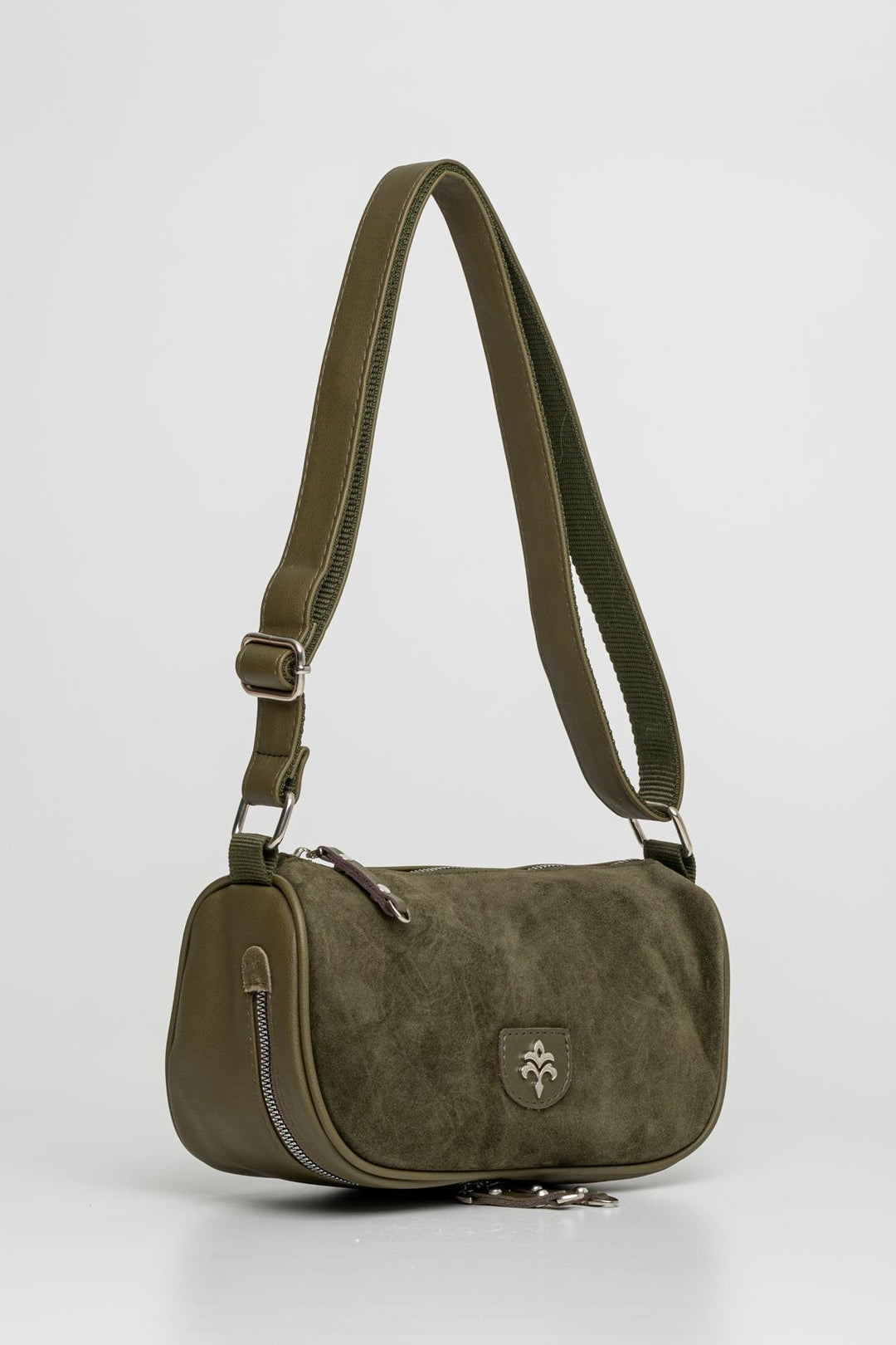 Sympathy-S Kadın Hakiki Süet Çapraz Çanta