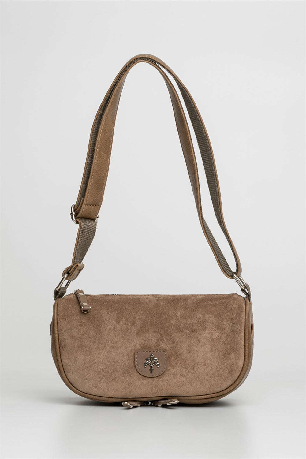 Sympathy-S Kadın Hakiki Süet Çapraz Çanta