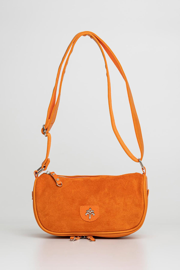 Sympathy-S Kadın Hakiki Süet Çapraz Çanta