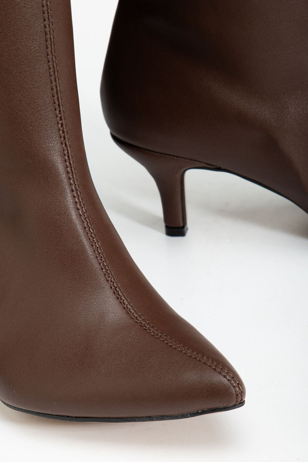 Jutten Açık Kahve Topuklu Kadın Çizme