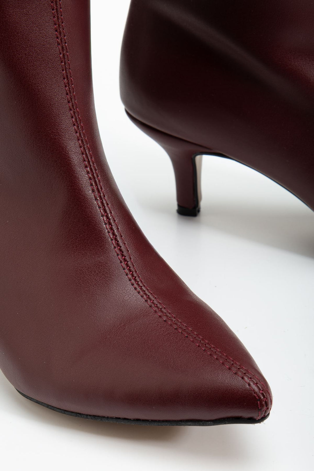 Jutten Bordo Kadın Çizme