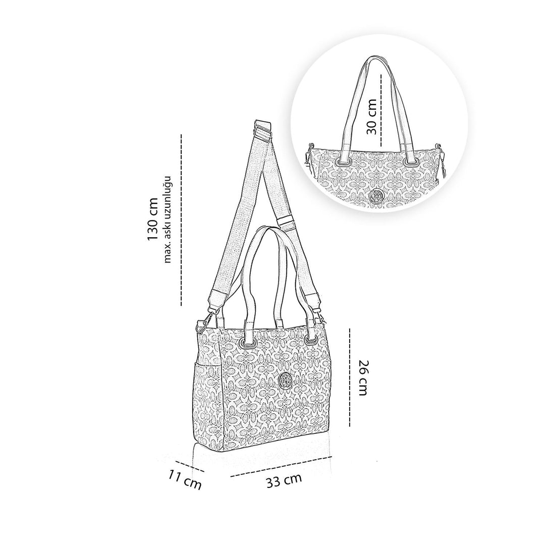 Tanes Kadın Omuz Çantası ve Çapraz Çanta