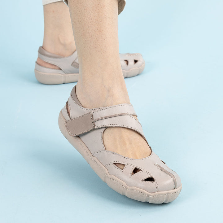 Tarbes Kadın Hakiki Deri Taş Sandalet