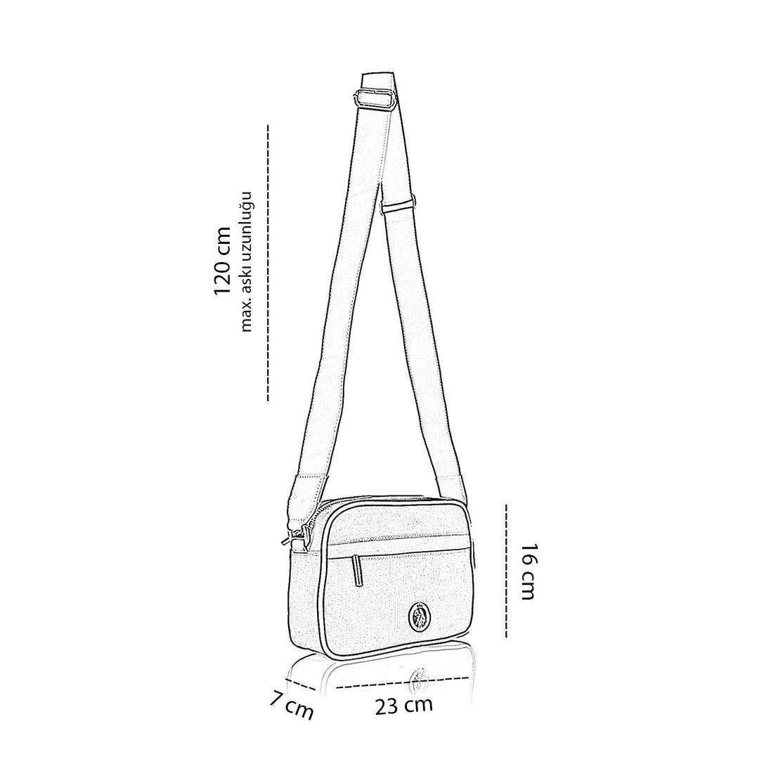 U.S. Polo Assn. Dorfi Kadın Ayarlanabilir Askılı Çapraz Çanta US24382