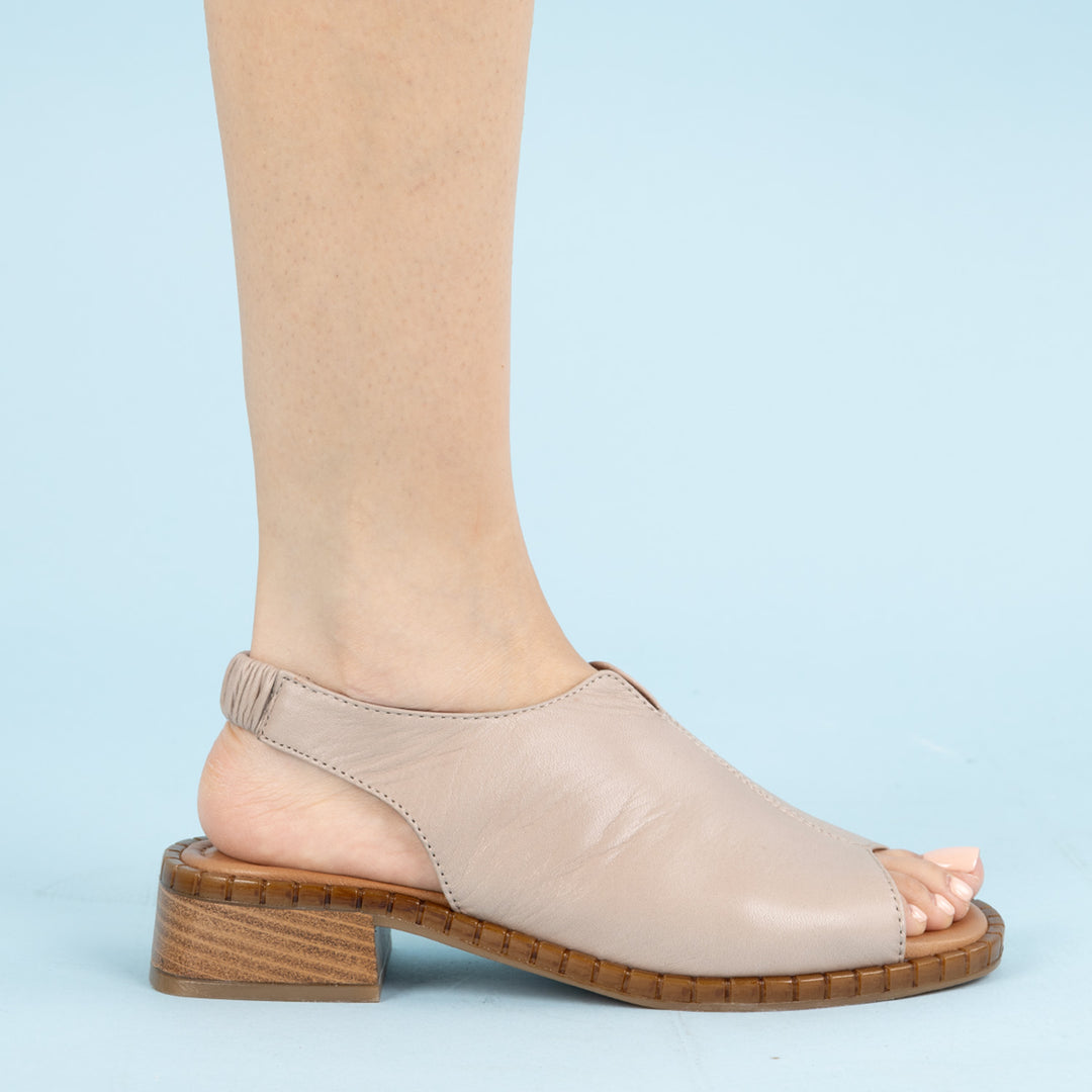 Verlos Kadın Hakiki Deri Vizon Sandalet