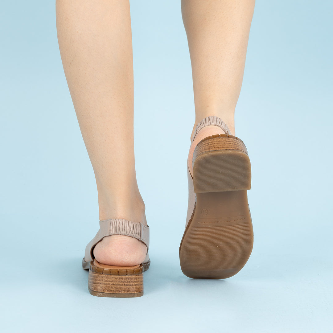 Verlos Kadın Hakiki Deri Vizon Sandalet