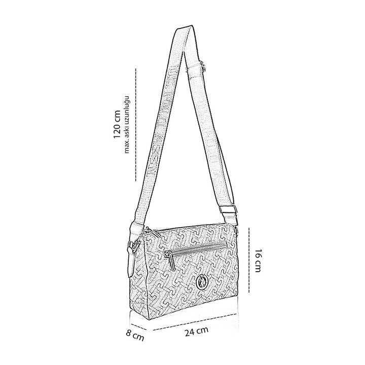 U.S. Polo Assn. Betina Kadın Ayarlanabilir Askılı Çapraz Çanta US23531