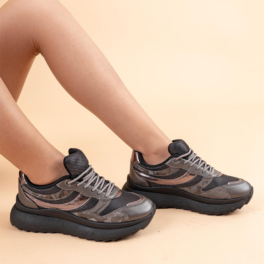 Vishal Kadın Kurşun Günlük Spor Ayakkabı