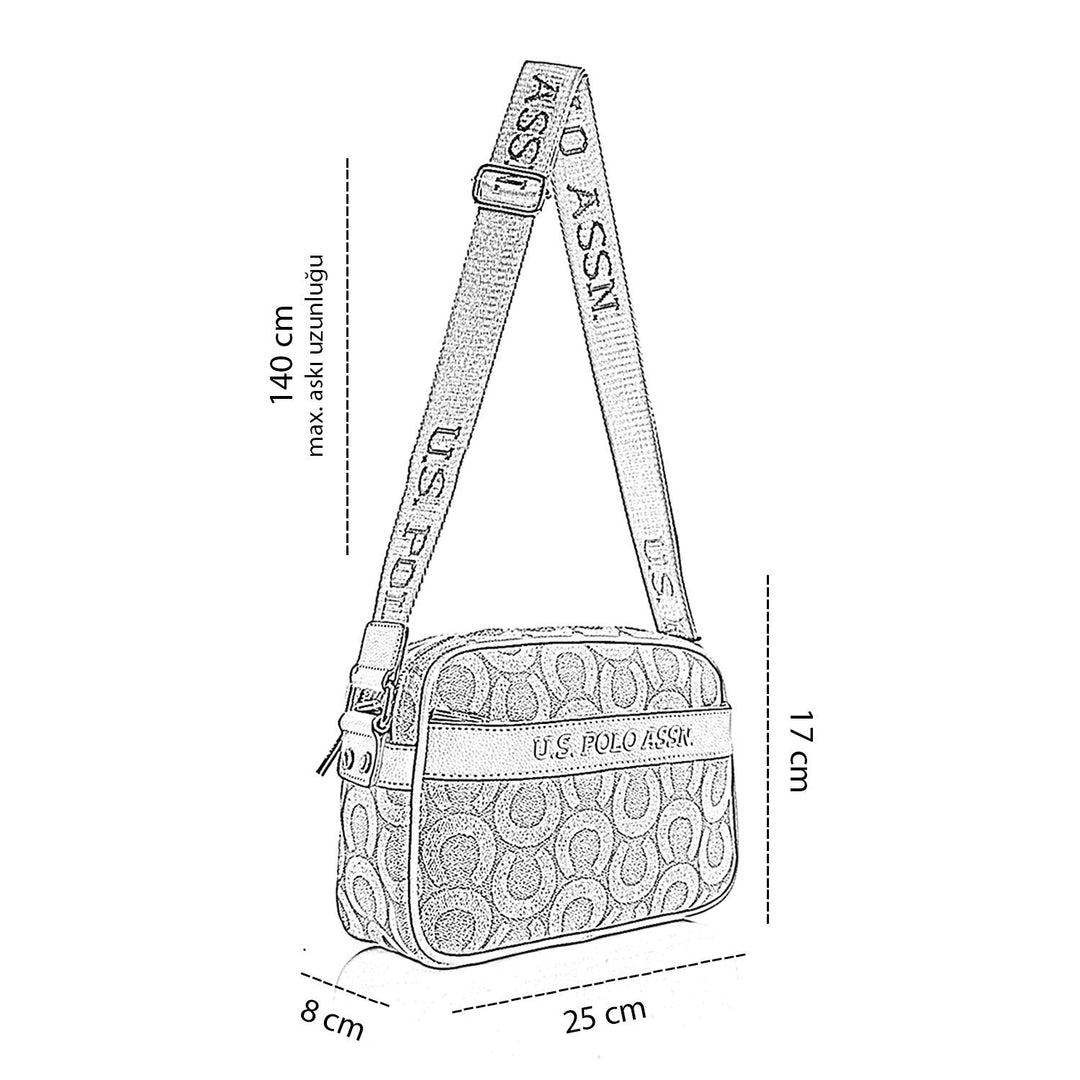 U.S. Polo Assn. Zeina Kadın Ayarlanabilir Askılı Çapraz Çanta US23579