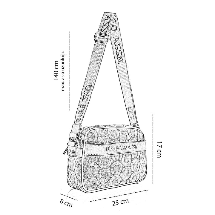 U.S. Polo Assn. Zeina Kadın Ayarlanabilir Askılı Çapraz Çanta US23579