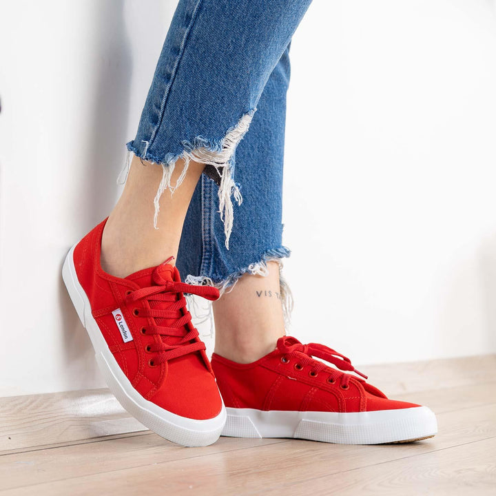 Zores Kırmızı Kadın Spor Ayakkabı
