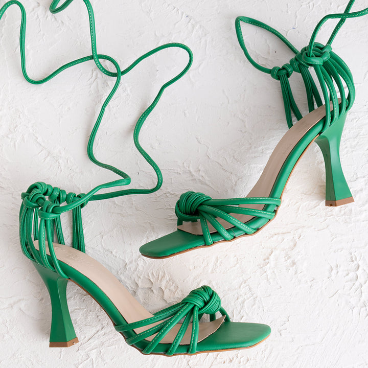 Marya Kadın Yeşil Topuklu Ayakkabı