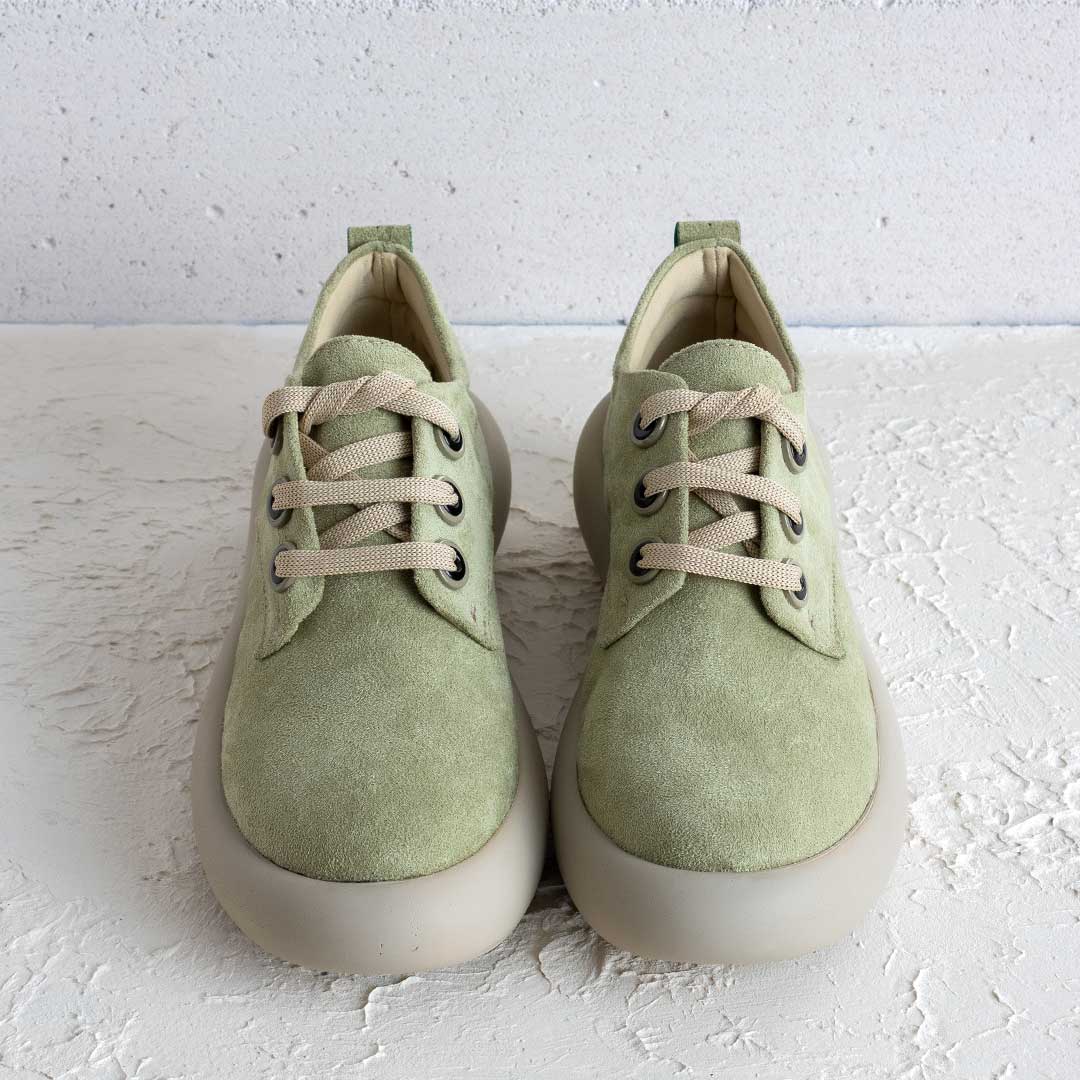 Sorva Yeşil Süet Kadın Ayakkabı