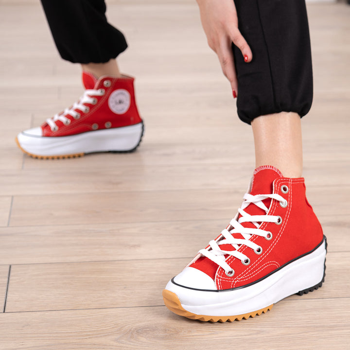 Koralayn Kırmızı Kadın Spor Ayakkabı