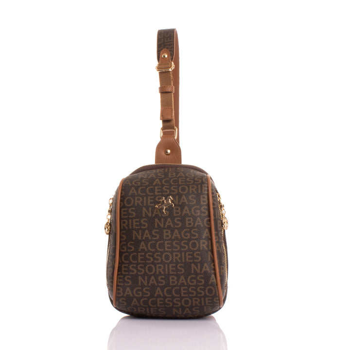 NasBag Monogram Kadın Body Bag - NS1076