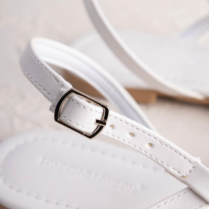 Andora Beyaz Kadın Sandalet